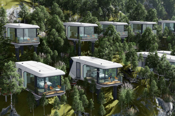 Điểm khác biệt của nhà phi thuyền di động thông minh 29,7m2 so với nhà lắp ghép 29,7m2