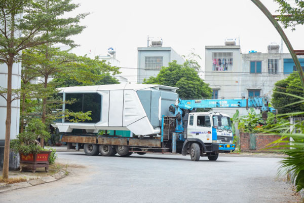 Một số vấn đề về pháp lý liên quan đến vận chuyển nhà phi thuyền - Thời gian lắp ghép nhà phi thuyền