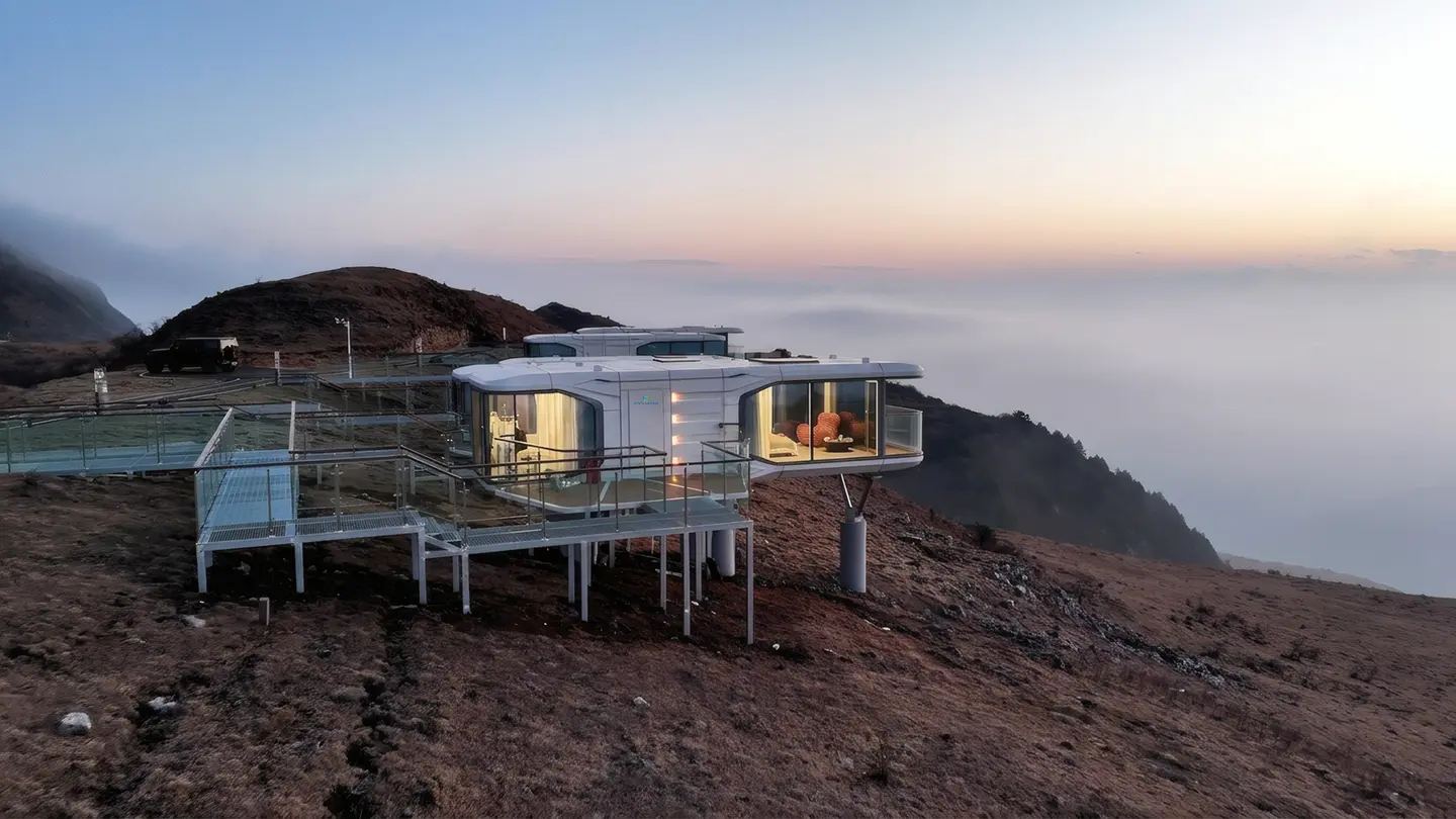 Nhà phi thuyền di động thông minh Zen 8 Coolhome hòa cùng thiên nhiên