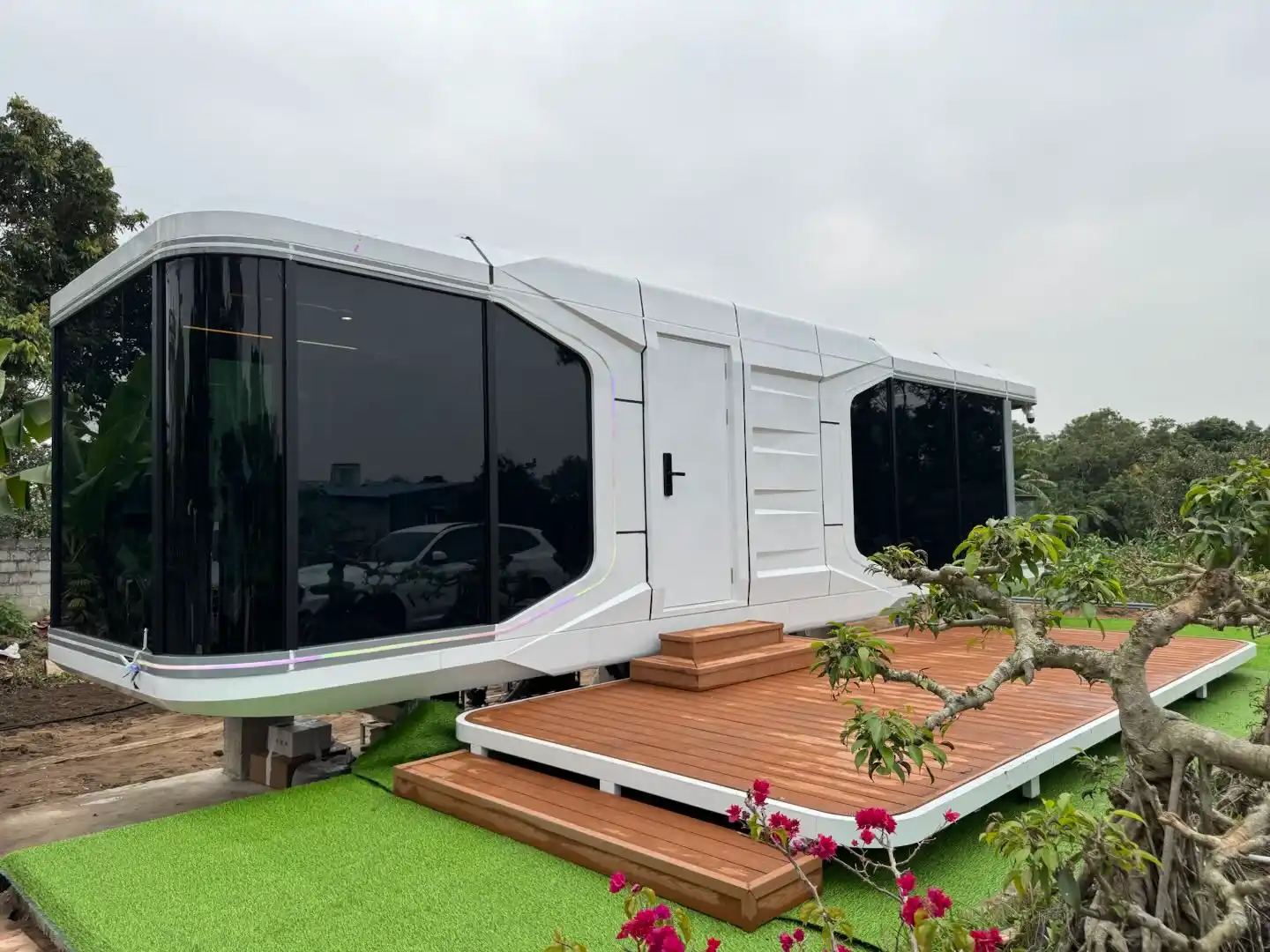 Thiết kế mẫu nhà Zen8 hiện đại, bo cong tinh tế, phù hợp làm nhà ở và nhà nghỉ dưỡng cao cấp