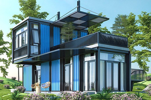 Mẫu Nhà lắp ghép container