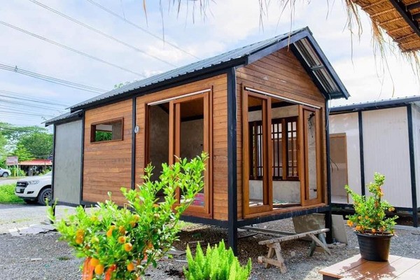 Nhà khung thép lắp ghép có kết cấu bền vững