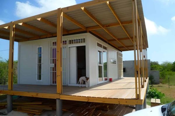Mẫu nhà lắp ghép cấp 4 phù hợp với cả khu dân cư và công trình tạm thời