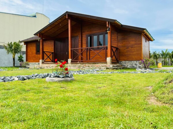 Nhà lắp ghép bằng gỗ 50m2
