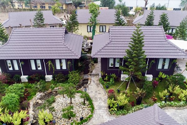 Nhà 60m2 lắp ghép với mái ngói bền đẹp, phù hợp cho mọi gia đình