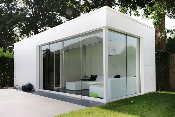 Kiểu nhà 60m2 lắp ghép đẹp mắt với tường panel cách nhiệt hiệu quả