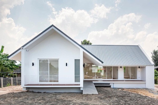Nhà 60m2 lắp ghép rất linh hoạt trong việc mở rộng hoặc thay đổi thiết kế