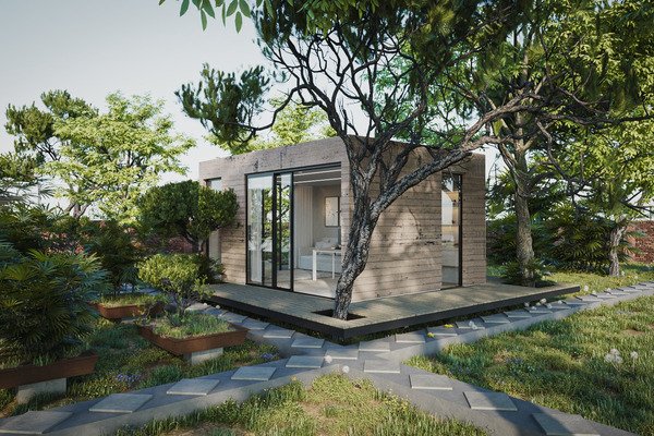 Nhà lắp ghép dân dụng có thể được trang bị các hệ thống thông minh