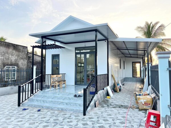 Nhà lắp ghép Cần Thơ được thiết kế linh hoạt, dễ dàng thay đổi theo nhu cầu của gia chủ