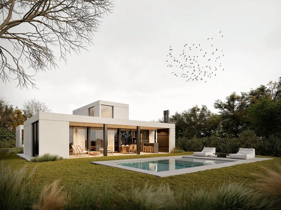 Two-story modular homes