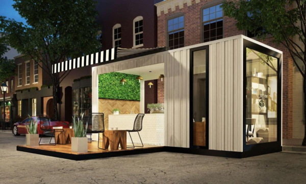Nhà lắp ghép 20m2 có khả năng mở rộng linh hoạt theo nhu cầu sử dụng