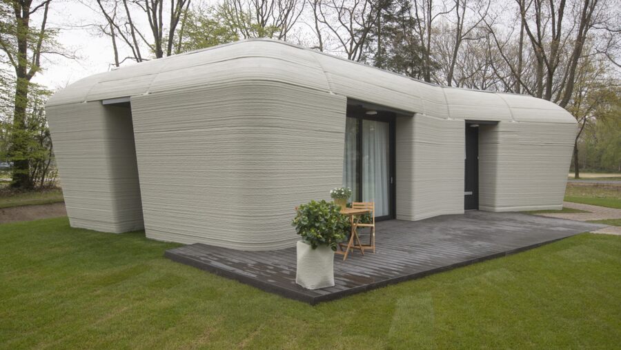 Công nghệ in 3D giúp giảm thiểu sự lãng phí vật liệu trong quá trình xây dựng