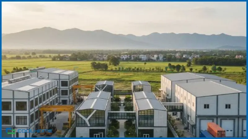 Nhà lắp ghép Hà Nội phân loại theo công nghiệp