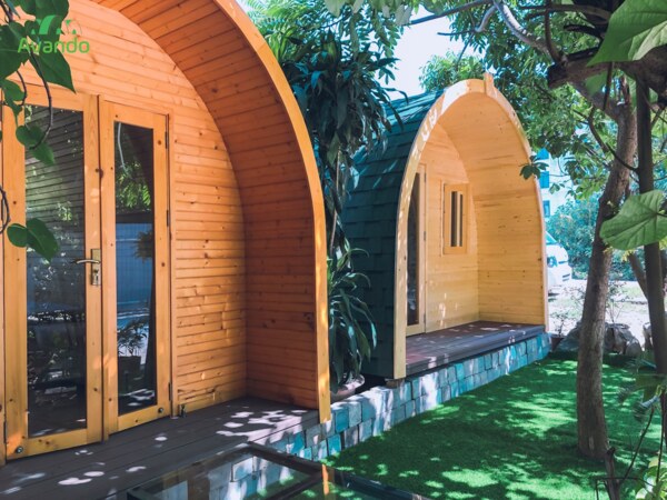 Nhà lắp ghép homestay giúp tiết kiệm thời gian và chi phí thi công