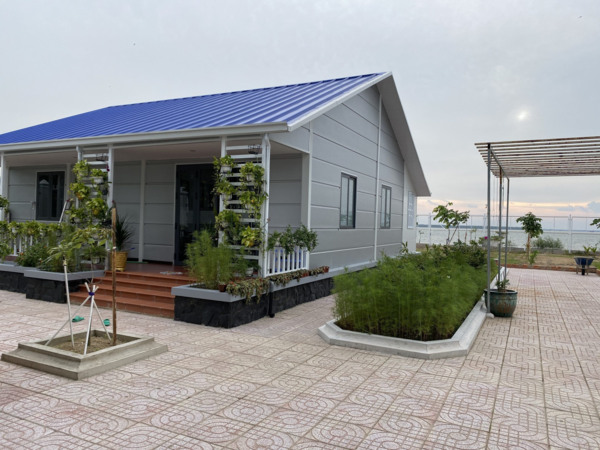 Nhà lắp ghép là lựa chọn lý tưởng cho những vùng đất có địa hình khó khăn