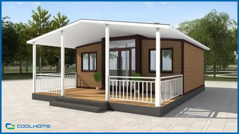 Nhà lắp ghép phong cách tối giản