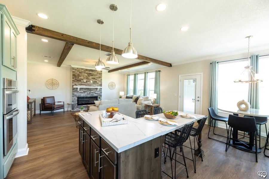 Modular Homes with Kitchen Island