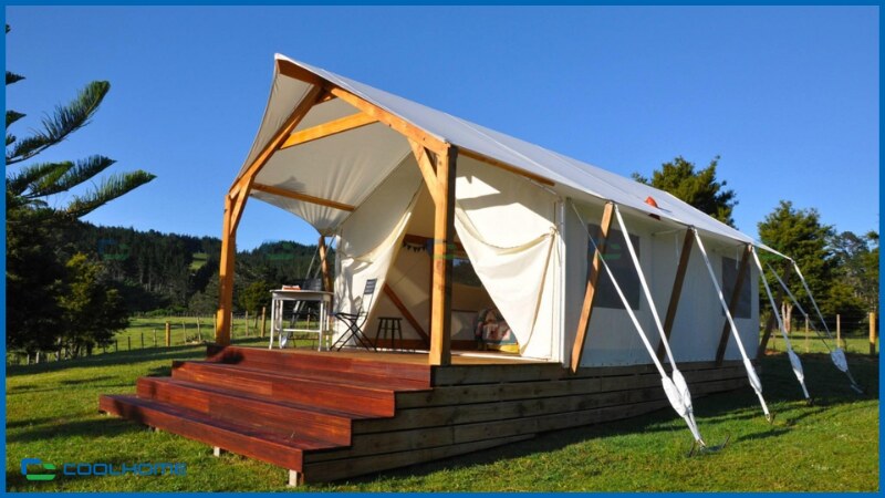 Lều cắm trại glamping phù hợp với các khu nghỉ dưỡng cao cấp