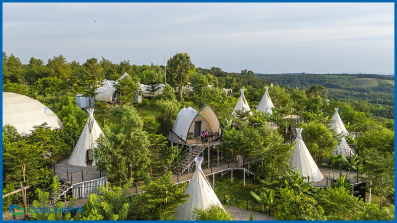 Lều camping chống chịu tốt với thời tiết khắc nghiệt