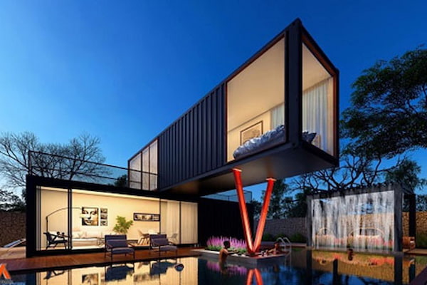 Hệ thống điện nước trong nhà lắp ghép