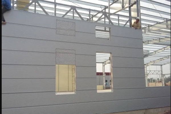 Hệ thống vách ngăn và tường của nhà lắp ghép