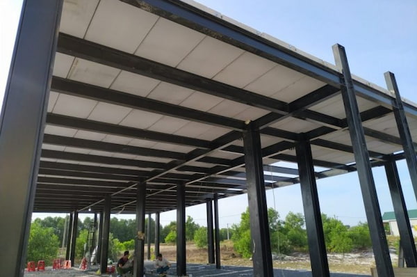 Hệ thống sàn nhà tù vật liệu nhẹ, chống ẩm, chống nhiệt của nhà lắp ghép