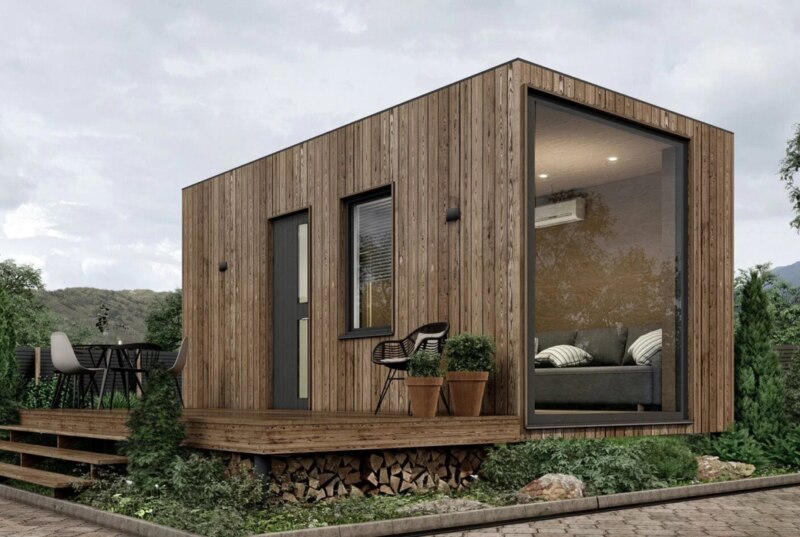 Nhà lắp ghép 30m2 dễ dàng di dời khi cần