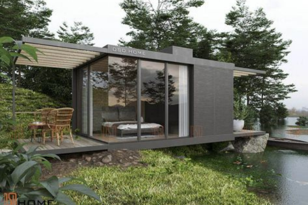 Nhà lắp ghép cấp 4 xây dựng đơn giản và nhanh chóng, vẫn đảm bảo độ bền khi sử dụng, đáp ứng nhu cầu sử dụng gấp
