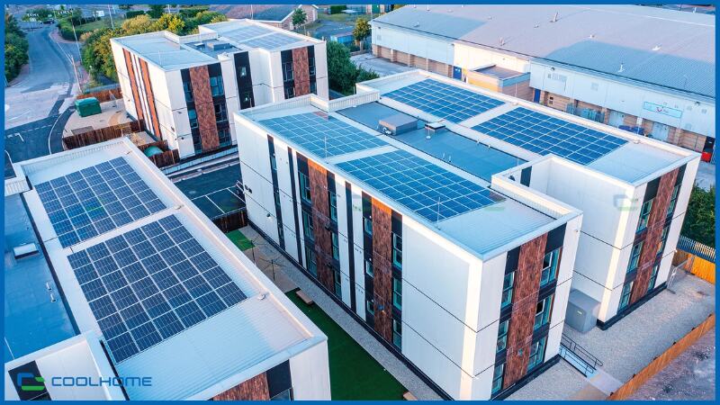 Các module nhà trọ lắp ghép dễ dàng tháo lắp