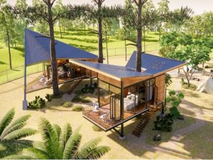 Mẫu nhà vườn lắp ghép mới nhất