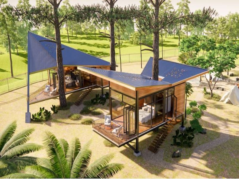 Mẫu nhà vườn lắp ghép mới nhất