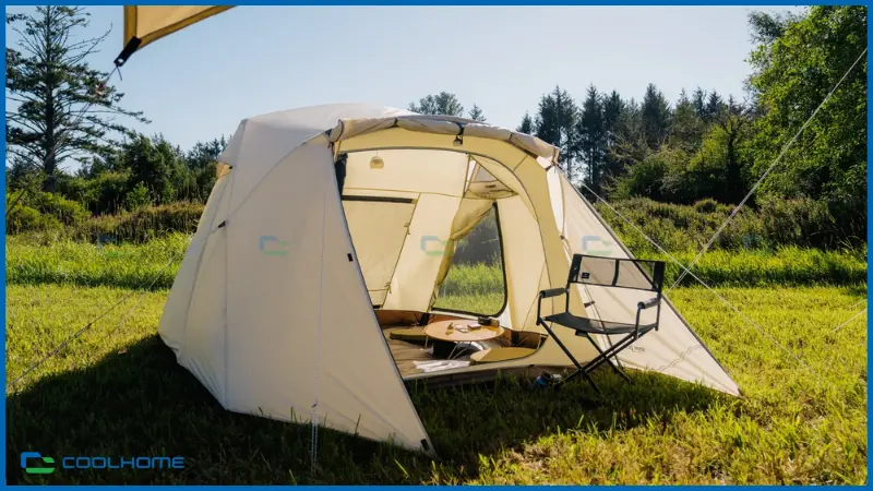 Lều chất lượng cao đảm bảo trải nghiệm cắm trại thoải mái