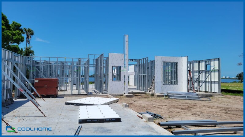 Khung thép nhẹ nhưng chịu lực cao