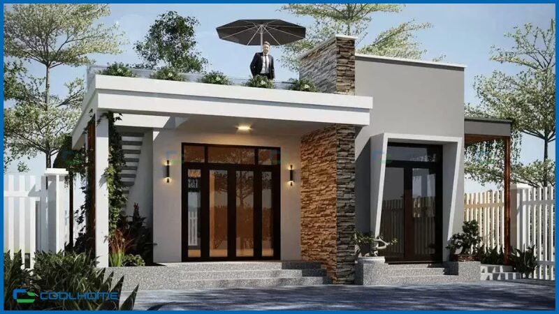 Nhà tiền chế 300 triệu có thiết kế đơn giản nhưng hiện đại