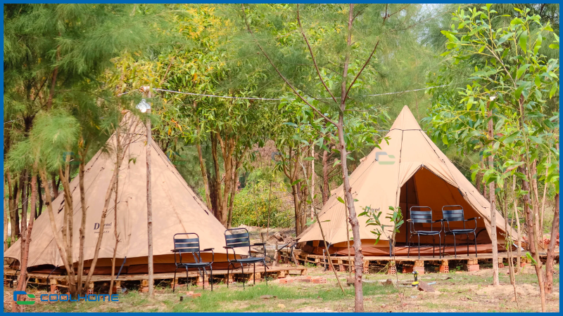 Thuê lều giúp bạn trải nghiệm camping chuyên nghiệp hơn