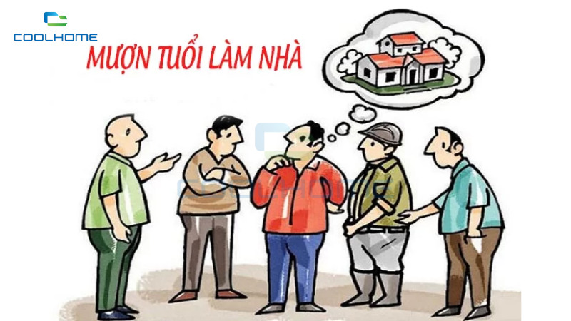Cách phổ biến để hóa giải hạn là mượn tuổi làm nhà