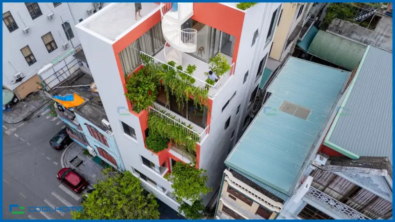 Việc sử dụng vật liệu tái chế và quy trình xây dựng tiết kiệm giúp bảo vệ môi trường