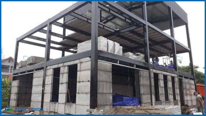 Có nên xây nhà khung thép để ở không