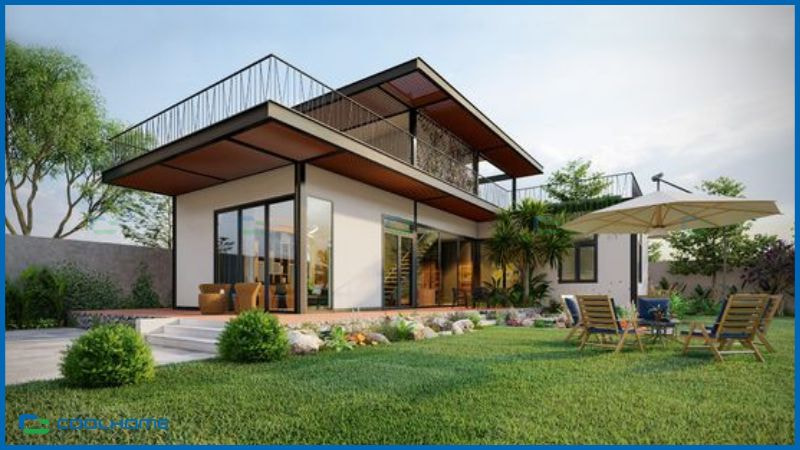 Mẫu nhà tiền chế homestay container