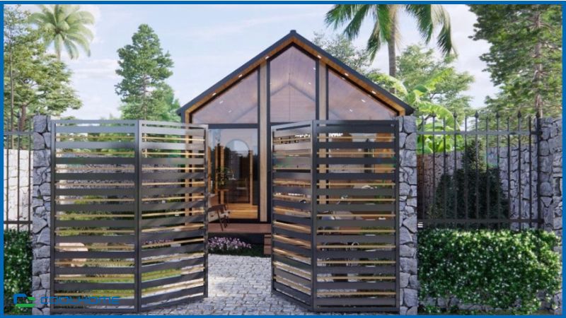 Mẫu nhà tiền chế nông thôn phong cách hiện đại