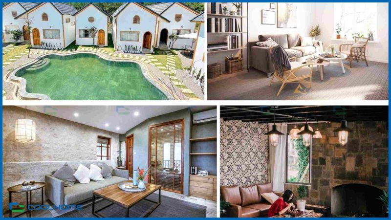 Mẫu nhà tiền chế homestay bằng kính 