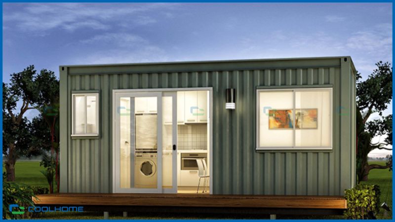Mẫu nhà tiền chế container độc đáo