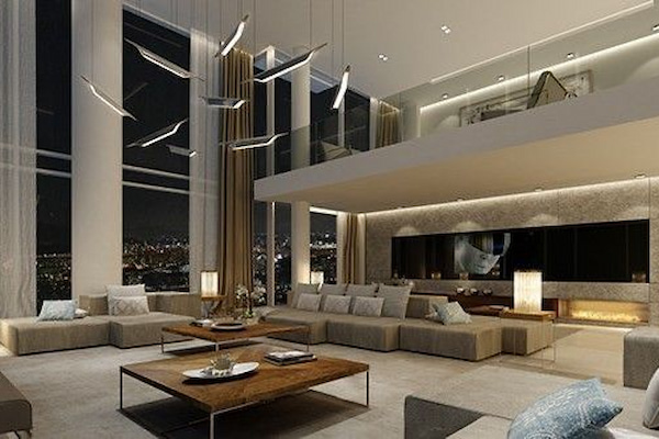 Không gian nội thất của căn hộ duplex: Sự giao thoa giữa hiện đại và sang trọng