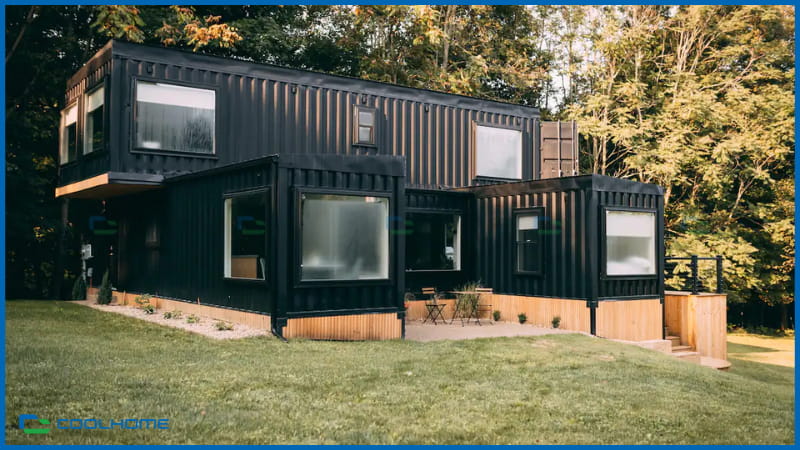 Nhà container có thể di dời dễ dàng khi cần thiết