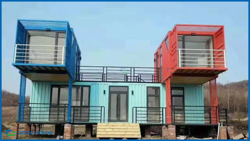 Không gian sống hiện đại từ container tái chế