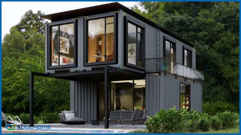 Nhà container là giải pháp tiết kiệm chi phí xây dựng