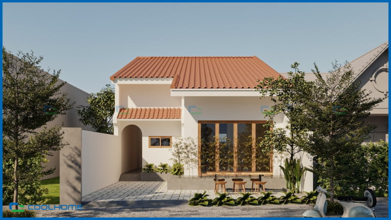 Thiết kế đơn giản giúp giảm khối lượng vật tư