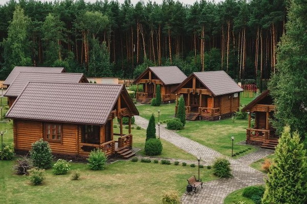 Nhà gỗ homestay dễ mở rộng thành cụm lưu trú – tiết kiệm chi phí, tăng hiệu quả kinh doanh