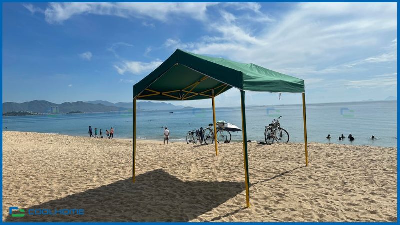 Nhà bạt di động kích thước 3x4.5m