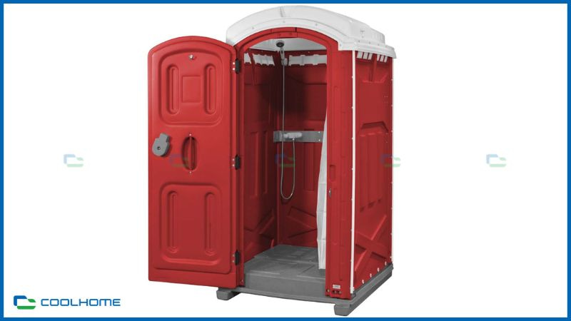 Khung thép chắc chắn, vách composite bền đẹp, sàn chống trượt an toàn